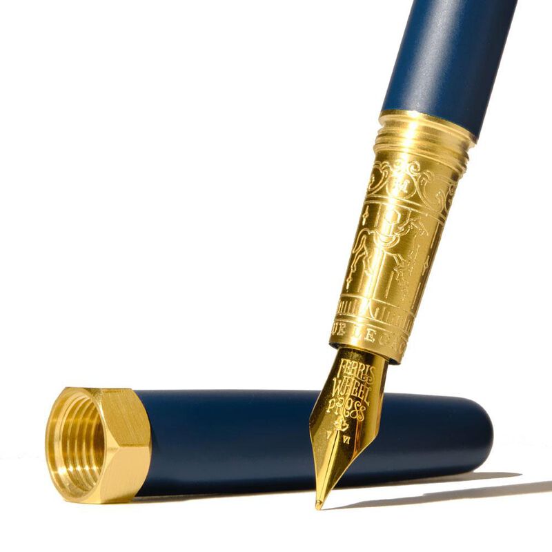 Ferris Wheel Press The Brush Fountain Pen - Gold Plated Nib Medium image number 1